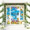 3Pcs Floral Welcome Door Cover Watercolor Flower Sunflower Butterfly Hanging Porch Banner for Spring Seasonal Indoor Outdoor Home Party Decor